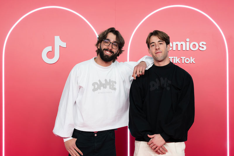 Premios TikTok 25 Pepe y Lucos en los premios TikTok 25