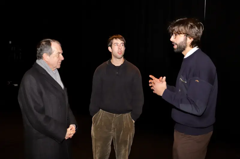 Pepeylucas con el alcalde de Vigo